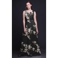 thumbnail image 3 of Bimba Robe Longue Débardeur Maxi pour Femme à Col Rond Imprimée, Robe de Soirée - Petit, 3 of 5