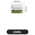 thumbnail image 2 of Bigersell Push Top Food Storage Containers, Airtight Kitchen Cereal Containers Storage for Pantry Organization Stackable One Button Opening Dry Food Containers Flour and Sugar Containers A One Size, 2 of 4