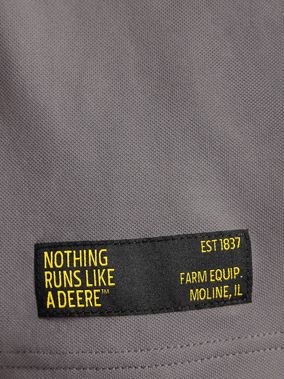 John Deere Men’s Short Sleeve CHILLWICK Pique Pocket Crew T-Shirt