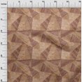 thumbnail image 3 of oneOone Velvet Brown Fabric Abstracts Craft Projects Decor Fabric Printed By The Yard 58 Inch Wide, 3 of 5