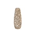 thumbnail image 1 of Sagebrook Home Ceramic 18"H Cut-Out Vase, Champagne, 1 of 2