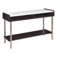 thumbnail image 1 of Steve Silver Carrie Walnut Finished 47" Wood Sofa Table, 1 of 4