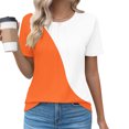 thumbnail image 2 of Birdeem Womens Round Neck Fashionable Casual Short Sleeved Spring/Summer Top, 2 of 12