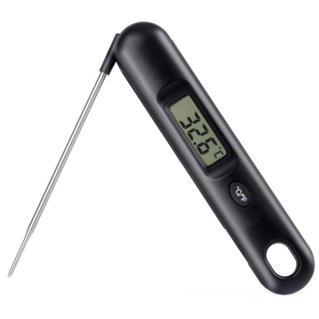 BBQ Thermometer, Digital Meat Thermometer, Instant Read Thermometer for Oil Deep Fry Smoker BBQ Grill