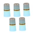 thumbnail image 3 of Lipstore 5 Pieces Golf Club Ferrules Size .370 Taper Tip Adapter Golf Sleeve Ferrules blue, 3 of 8