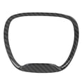 thumbnail image 2 of Steering Wheel Frame, Delicate  ABS Plastic Steering Wheel Cover Trim  For Car Black,Red,Carbon Fiber Style, 2 of 8