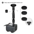 thumbnail image 4 of Solar-Powered Water Pump Kit 9V 1.8W Solar Panel Water Floating Solar Powered Fountain For Bird Bath Pond Garden Water Pump ,Multi-Install Methods, 4 of 7