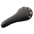thumbnail image 3 of LEFU for Rivet PU Leather Bike Saddle Fixed Gear Bicycle Seat Comfortable Cycling for Track Bike Fixie Bicycle Black 28cm Length 16cm Rear Width, 3 of 9