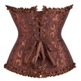 thumbnail image 2 of LSLJS Corset Corset Corset Robe de Mariée sous-Vêtements de Base Modelage du Corps Gothique Gilet Court, 2 of 6
