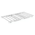 thumbnail image 2 of Twin Pop Up Trundle Bed Frame, Trundle Day Bed with Lockable Casters, Foldable Metal Platform, Metal Slats Support, 2 of 7
