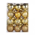 thumbnail image 4 of 30mm Christmas Xmas Tree Ball Bauble Hanging Home Party Ornament Decor 24PC, 4 of 9