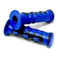 thumbnail image 3 of Krator ATV / PWC Watercraft Gel Hand Grips Blue Rubber Compatible with Kawasaki Predator, 3 of 5