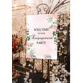 thumbnail image 3 of Darling Souvenir MADE WITH LOVE Pink Rose Theme,WelcomeSignLarge Decorative PosterWelcomeTo Our Engagement Poster For Easel Party Collection- 18x12, 3 of 5