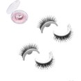 thumbnail image 1 of HAHDAXIA Faux Cils « Glazy Boo », Cils « Glazy Boo » pour les Yeux, Cils Adhésifs Réutilisables, Cils Auto-Adhésifs Réutilisables Auto-Adhérents, Cils Auto-Adhésifs Réutilisables Aspect Naturel, Sans Colle E, 1 of 6