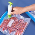 thumbnail image 3 of Ensemble de 10 Sacs sous Vide Réutilisables avec Pompe à Main pour Stockage Alimentaire, Gain de Place, 3 of 6
