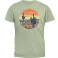 thumbnail image 1 of T-shirt pour Homme Vintage Cactus Coucher de Soleil, 1 of 1
