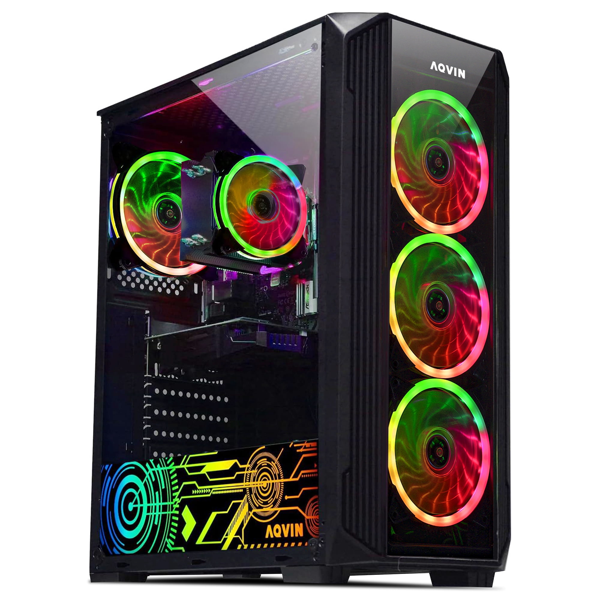 Silverstone デスクトップ X79 i7 24GB 512GB Gaming PC Tower Desktop Computer AQVIN - Intel Core i7 Processor