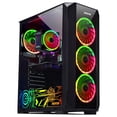 thumbnail image 1 of AQVIN Gaming PC Desktop Tower - GeForce RTX 3060 12GB GDDR6 Graphics,Quad Core i7 9th Gen Processor, 32GB DDR4 RAM 512GB SSD, RGB Fans, WiFi Ready,RGB Gaming Keyboard & Mouse, Windows 11 Pro, 1 of 5