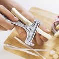 thumbnail image 1 of sdhkgrrt Trancheuse Coupe-Fromage à Moins de 5 $, Trancheuse à Fromage Réglable, Outil Rase-Beurre pour Fromage, Gadget de Cuisine Grattoir à Fromage, Coupe-Fromage à Épaisseur Ajustable, Râpe à Fromage en Acier Inoxydable, 1 of 8