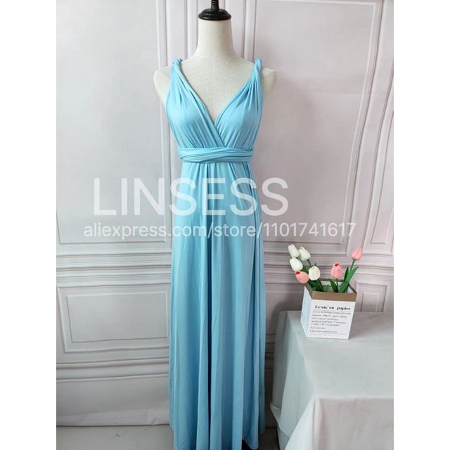 ROSEWOOD Floor Length LONG Maxi Infinity Dress Convertible Formal Wrap Sexy Bridesmaid Dress Evening Dress Wedding Cocktail