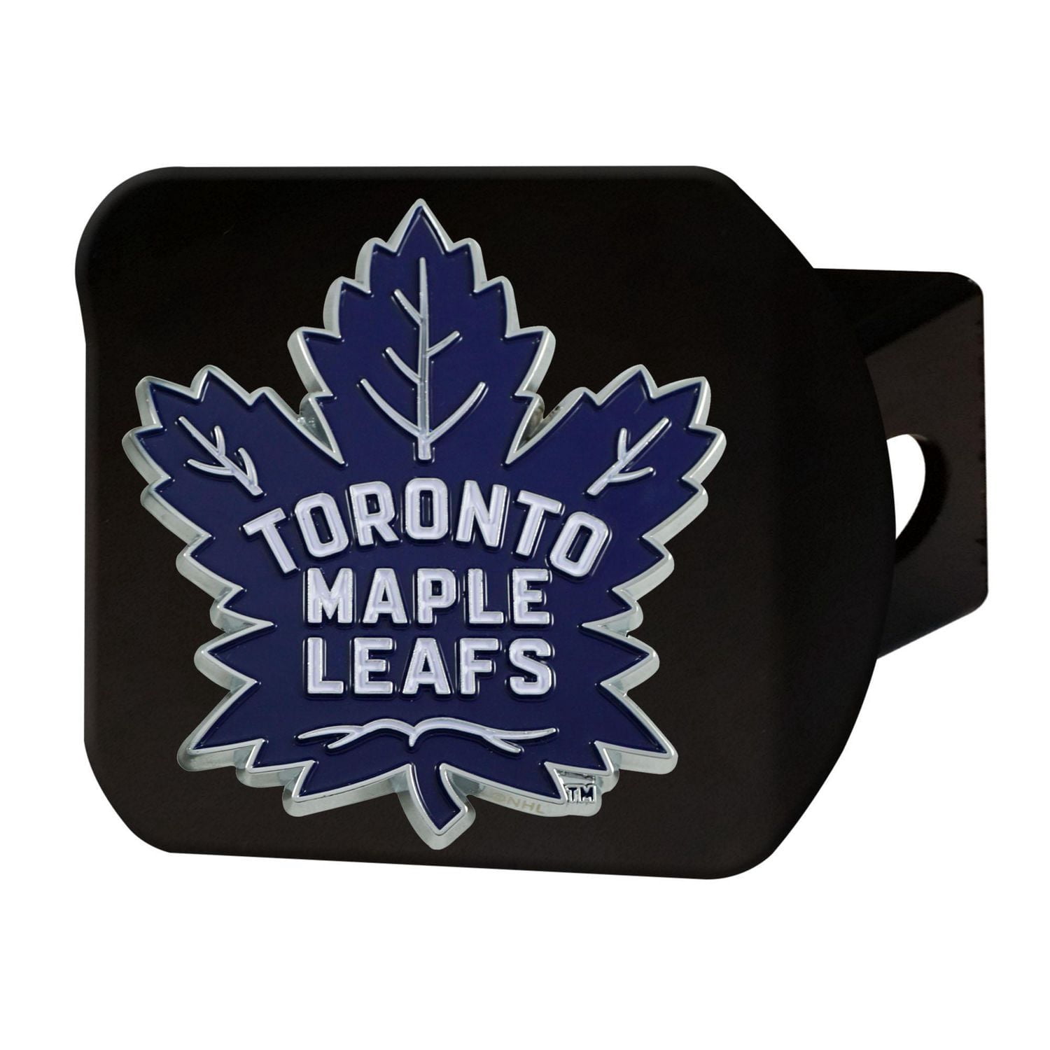Fanmats LNH - Toronto Maple Leafs Color Hitch - Noir 3.4 'x4'"
