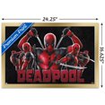 thumbnail image 2 of Marvel Deadpool & Wolverine - Deadpool Wall Poster, 14.725" x 22.375" Framed, 2 of 4