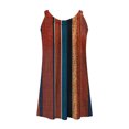 thumbnail image 5 of Ovzne Robes d'Été pour Femmes Robe Femme Mode Robe Décontractée Imprimée Sans Manches Robe d'Été Imprimée Liquidation, 5 of 5