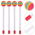 thumbnail image 2 of MasteelfCA 4 Pcs Kids Practicing Drum Sticks Rainbow Color Drumstick Music Instrument Toy, 2 of 5