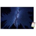 thumbnail image 1 of Milky Way At Night Wall Poster, 14.725" x 22.375", 1 of 4