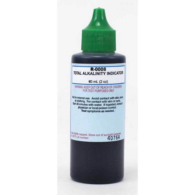 Taylor R0008 Swimming Pool Spa Test Kit Total Alkalinity Indicator 2 Oz Bottle