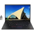 thumbnail image 1 of Lenovo ThinkPad X1 Carbon Gen 9 14 Pouces FHD Écran Tactile Portable Professionnel, Intel Core i7-1165G7, 32 Go RAM, 1 To PCIe SSD, Clavier Rétroéclairé, Lecteur d'Empreintes Digitales, Win 10 Pro, Noir, Carte USB 32 Go, 1 of 6