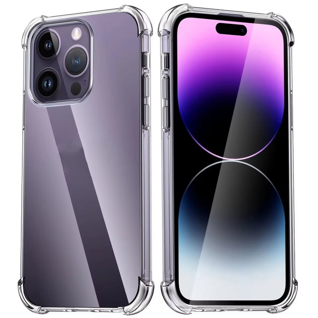 Étui Souple PST iPhone 16 Pro Max, Étui Pare-Chocs Antichoc en TPU Ultra Mince et Léger. le design transparent Met en Valeur la Couleur d'Origine du Téléphone Tout en Offrant un Accès Complet à Tous les ports et Boutons. Protège contre les Égratignures, la Poussière et les Chocs.