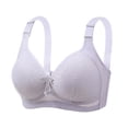 thumbnail image 1 of Yuzhih Bras for Women Push up No Padding Comfort Underwire Plus Size Full Coverage Seamless Everyday Bras, 1 of 6