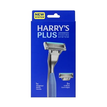 Rasoir pour hommes Harry's Plus avec 2 cartouches de rechange, Marée