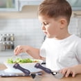thumbnail image 1 of Adorable Cartoon Fork and Cartoon Fork Spoon Stainless Cute Toddler Table Setting Steel Toddler Feeding Training Spoons Forks Portable Animal Tableware for Kids  Tableware Set with, 1 of 8