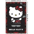 thumbnail image 2 of Hello Kitty: 22 Punk Red Wall Poster, 22.375" x 34", 2 of 4