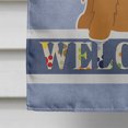 thumbnail image 4 of Carolines Treasures BB5676CHF Cocker Spaniel Drapeau de Bienvenue Rouge Toile Taille Maison, 4 of 4