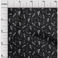 thumbnail image 2 of oneOone Cotton Poplin Black Fabric Florals Craft Projects Decor Fabric Printed By The Yard 56 Inch Wide, 2 of 4