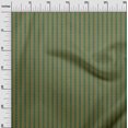 thumbnail image 2 of oneOone Viscose Jersey Fabric Dotted Chevron & Leaves Block Decor Fabric Printed BTY 60 Inch Wide, 2 of 5