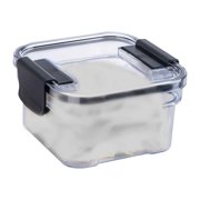 Renjiang Clear Plastic Airtight Food Flour and Sugar Baker'S Kitchen Storage Organization Container Canister Set with Magnetic Accessoriescat Food Storage