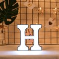 thumbnail image 1 of RKSTN Veilleuse Créative LED Lettres en Plastique Lettres Anglaises Lampe Décorative LED, 1 of 5