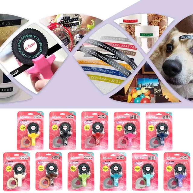 Vaidha Mini Manual Label Machine C101 Embossing Machine Engraving Machine Hand Tent Decorative Tape Paper