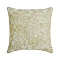 thumbnail image 1 of Ivory Throw Pillows Cover Couch, Textured Ribbon Pillows Cover, 14x14 inch (35x35 cm) Throw Pillows Cover, Square Silk Pillows Cover, Solid Modern - Thats Satin Ribbon, 1 of 3