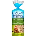 thumbnail image 1 of Quaker Crispy Minis Apple Cinnamon Flavour Large Brown Rice Cakes, 1 of 9