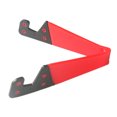 thumbnail image 4 of Ruiboury V Forme Réglable Pliage Mobile Tablette Téléphone Intelligent Se Tient Support de Taille Portable Rouge 5Set, 4 of 6