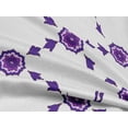 thumbnail image 5 of oneOone Rayon Purple Fabric Block Fabric For Sewing Printed Craft Fabric By The Yard 56 Inch Wide, 5 of 5