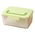 thumbnail image 2 of Portable Lunch Box Insulated Food Container | Detachable Ice Pack Cooler for Cold and Warm Preservation | Sectioned Compartment Storage for Snacks, Fruits, and Meal Prep, 2 of 7
