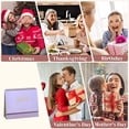 thumbnail image 4 of Meitianfacai 2025 Mini Desk Calendar Mini Standing Calendar 2025 Flip Calendar For Desk 2025 Standing Flip Desktop Calendar Desk Calendar Planner Office Calendar For Home, Purple, 4 of 6
