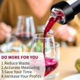 thumbnail image 3 of 5PCSMeasured Liquor Pourer – Automatic Shot Dispenser 1oz, Liquor Pour Spout for Alcohol Bottles, Bar Pourer for Wine, Spirits, Quick Shot Dispenser for Home Bar & Kitchen Tools, Easy Flow Pour Spout, 3 of 6