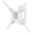 thumbnail image 1 of AVF MRL22W-A 2.5 in. Single Head Tilt & Turn Monitor Wall Mount - White, 1 of 4